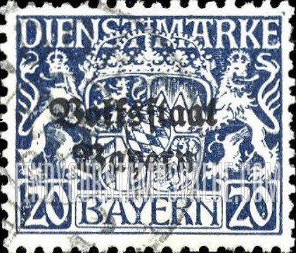 FindYourStampsValue: OFFICIAL - Coat of Arms: Official Stamps and Type of 1916-17 Overprinted