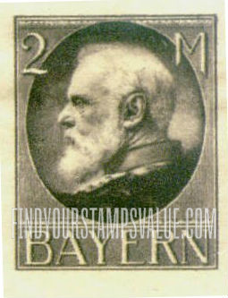 FindYourStampsValue: King Ludwig III: Ludwig III Types of 1914-20