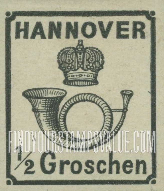 FindYourStampsValue: Crown and Post Horn