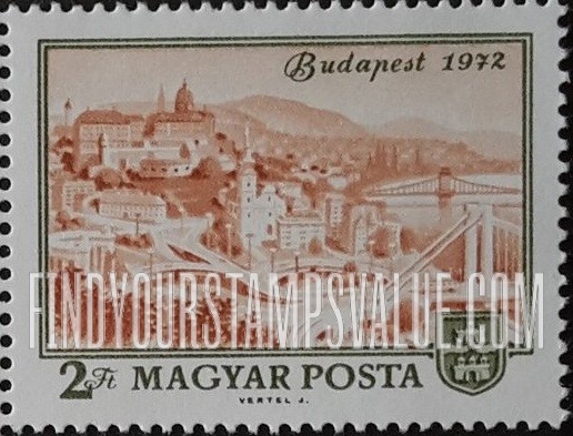 FindYourStampsValue: Budapest, 1972