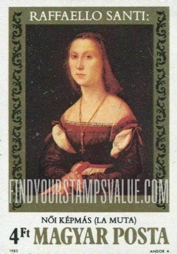 FindYourStampsValue: Paintings: La Muta