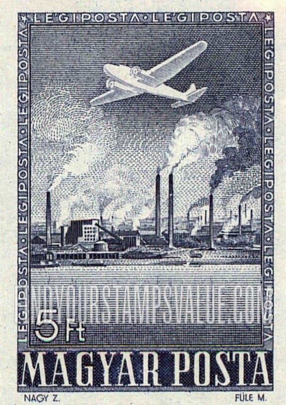 FindYourStampsValue: Matyas Rakosi Steel Mill, Csepel