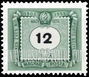 FindYourStampsValue: POSTAGE DUE STAMPS - Numeral value