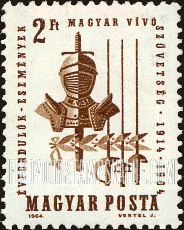 FindYourStampsValue: Armor, saber, sword & foil