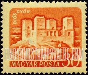 FindYourStampsValue: Castles: Diosgyor