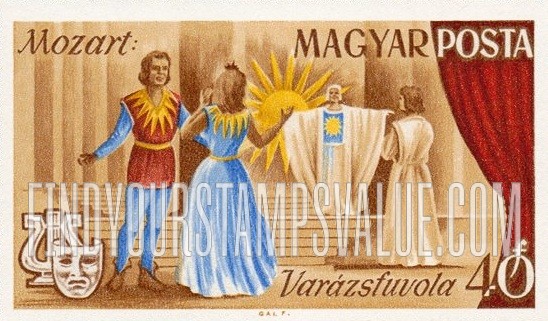 FindYourStampsValue: Opera Scenes: The Magic Flute, by Mozart