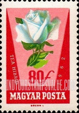 FindYourStampsValue: Tea Hibrid Rose