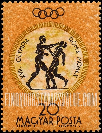 FindYourStampsValue: Sports: Boxers