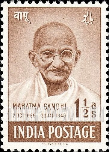 FindYourStampsValue: Dominion of India: Mahatma Gandhi - भारत अधिराज्य: महात्मा गांधी