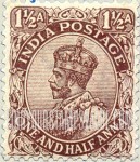 FindYourStampsValue: Empire: King George V, One and Half - साम्राज्य: राजा जॉर्ज पंचम