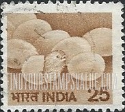FindYourStampsValue: Republic of India: Poultry - भारत गणराज्य: मुर्गी पालन