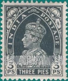 FindYourStampsValue: Empire: King George VI - साम्राज्य: राजा जॉर्ज षष्ठम्