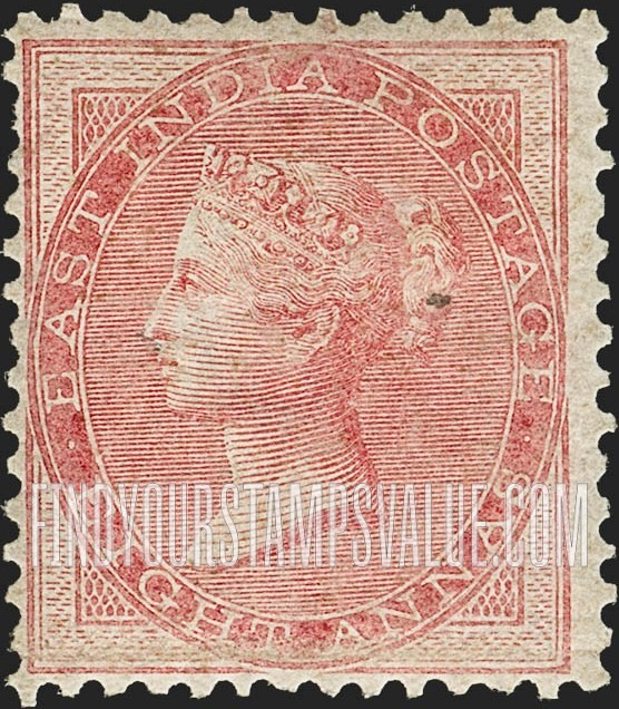 FindYourStampsValue: Crown Colony: Queen Victoria, Diadem includes Maltese Crosses - क्राउन कालोनी: महारानी विक्टोरिया, माल्टीज़ क्रॉस वाला मुकुट