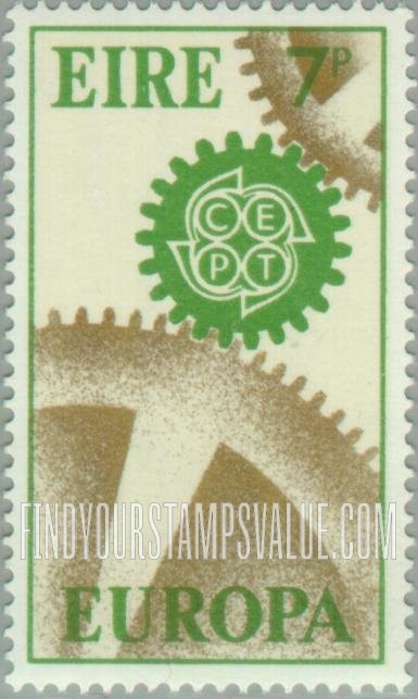 FindYourStampsValue: Cogwheels: Europa Issue