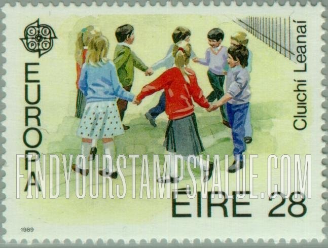 FindYourStampsValue: Europa: Ring-a-ring-a-rosie