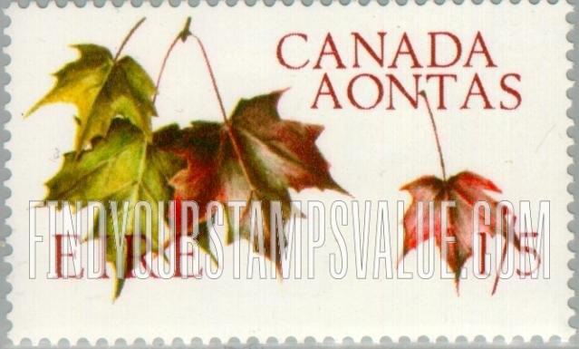 FindYourStampsValue: Maple Leaves