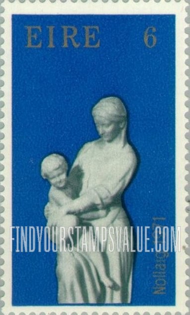 FindYourStampsValue: Madonna, by John Hughes, Loughrea Cathedral