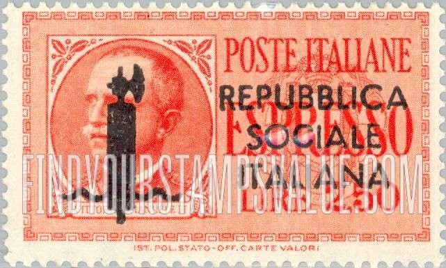 FindYourStampsValue: SPECIAL DELIVERY - King Victor Emmanuel IIII