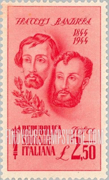 FindYourStampsValue: Bandiera Brothers