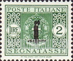 FindYourStampsValue: POSTAGE DUE - Coat of Arms: Overprinted