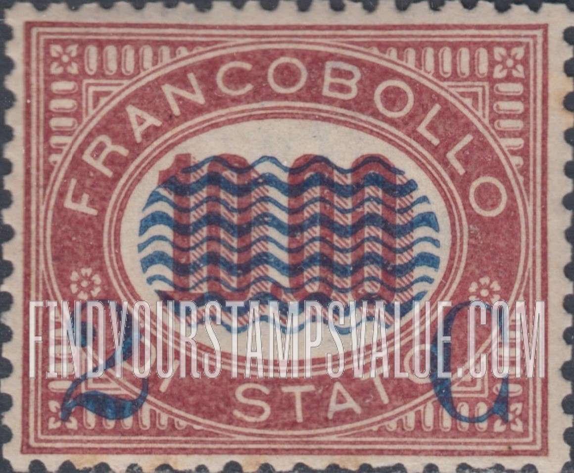 FindYourStampsValue: Official Stamps Surcharged in Blue