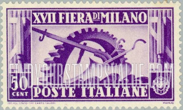 FindYourStampsValue: Map of Italian Industries