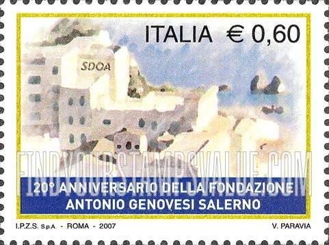 FindYourStampsValue: Antonio Genovesi Salerno Foundation, 20th Anniversary