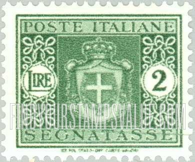FindYourStampsValue: POSTAGE DUE - Coat of Arms