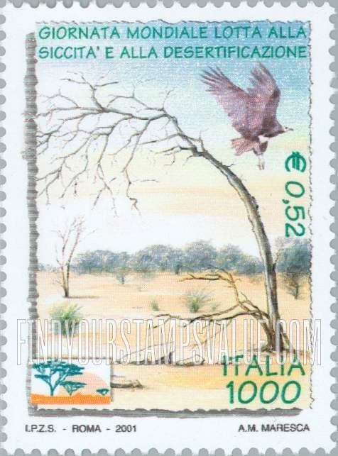 FindYourStampsValue: Nature and the Environment: World Day Against  Desertification
