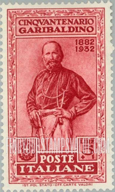 FindYourStampsValue: Giuseppe Garibaldi