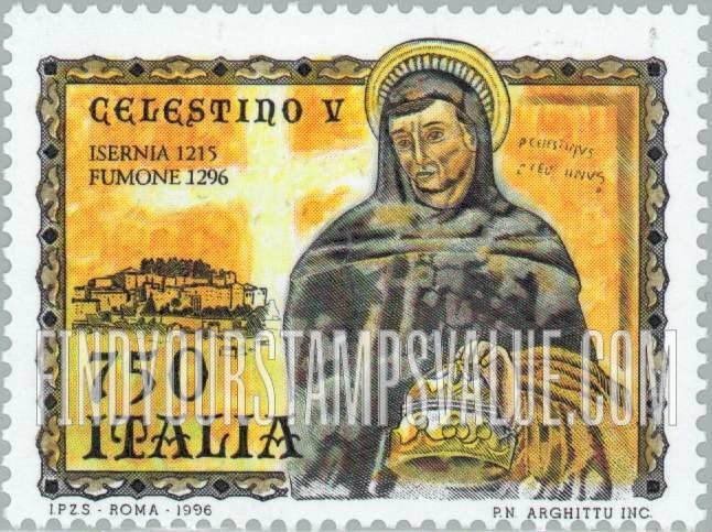 FindYourStampsValue: St. Celestine V (1215-96)