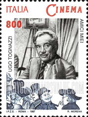 FindYourStampsValue: Motion Picture Type of 1995: Ugo Tognazzi in “My Dear Friends”