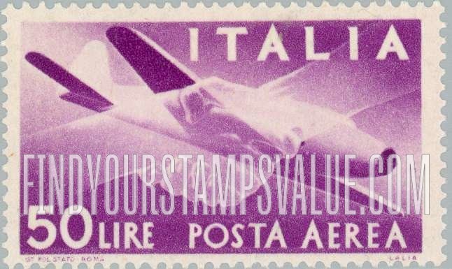 FindYourStampsValue: AIR POST - Plane and Clasped Hands