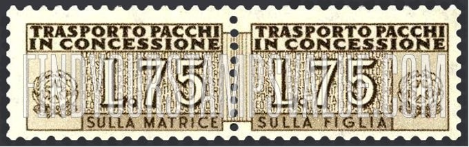 FindYourStampsValue: PARCEL POST AUTHORIZED DELIVERY - Trasporto Pacchi in Concessione