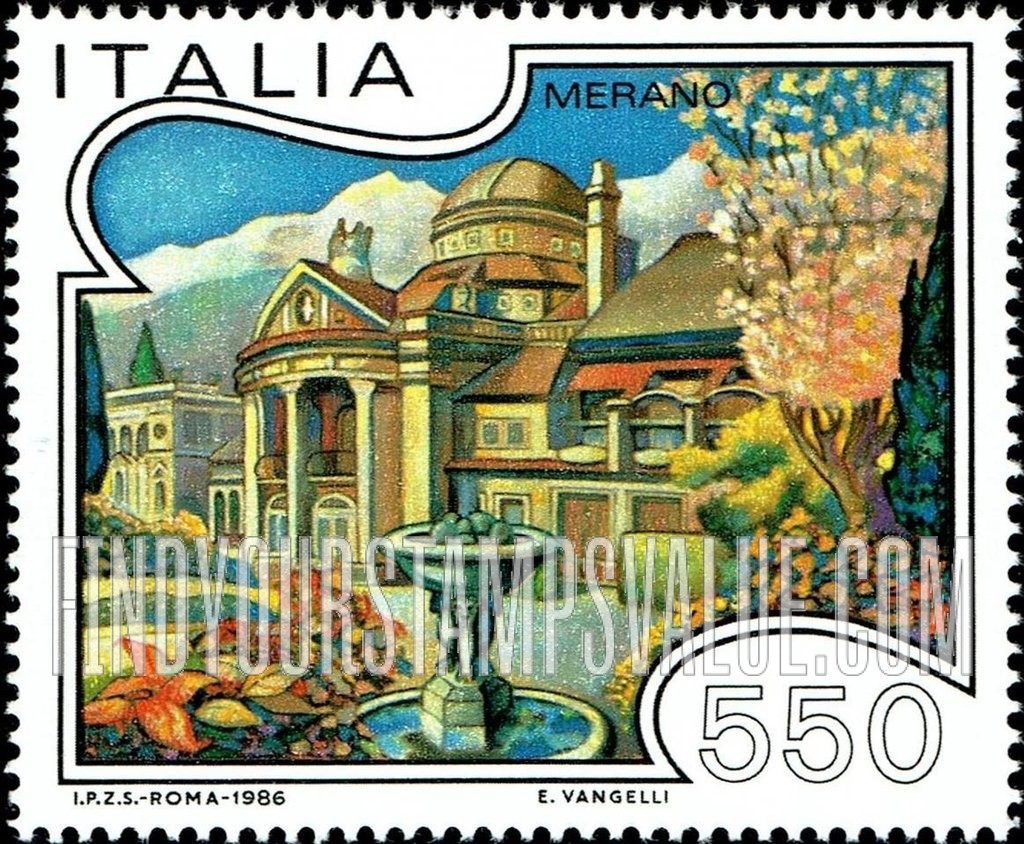 FindYourStampsValue: Kursaal, Merano