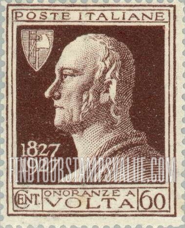 FindYourStampsValue: Alessandro Volta