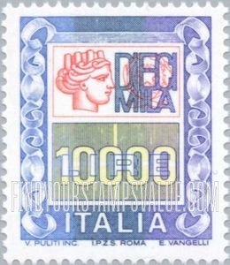 FindYourStampsValue: Italia Type of 1953-54 and 1977-87: Italia