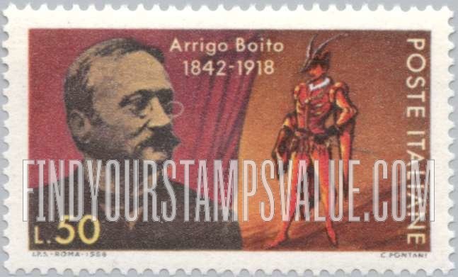 FindYourStampsValue: Arrigo Boito and Mephistopheles