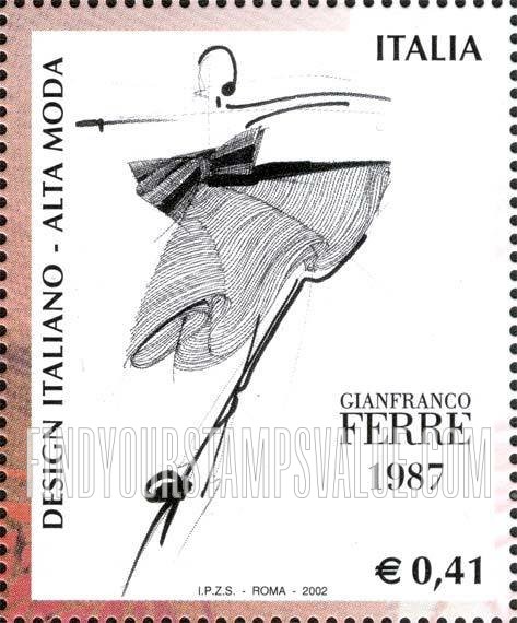 FindYourStampsValue: Italian Design: Gianfranco Ferre