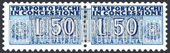 FindYourStampsValue: PARCEL POST AUTHORIZED DELIVERY - Trasporto Pacchi in Concessione