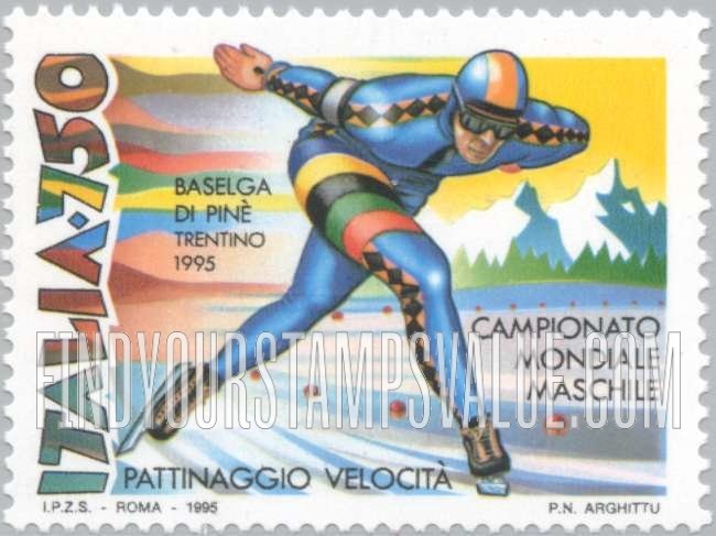 FindYourStampsValue: World Speed Skating Championships