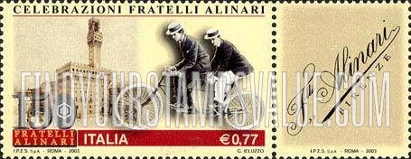 FindYourStampsValue: Alinari Brothers Photographic Studio, 150th Anniversary