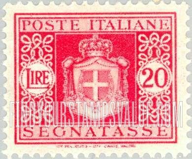 FindYourStampsValue: POSTAGE DUE - Coat of Arms