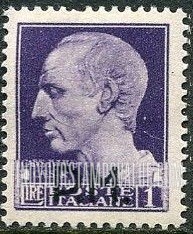 FindYourStampsValue: MILITARY - Julius Caesar: Overprinted