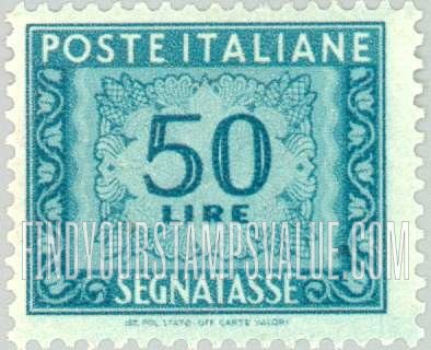FindYourStampsValue: POSTAGE DUE - Numeral Value
