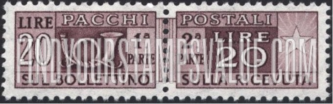 FindYourStampsValue: PARCEL POST - Pacchi Postali