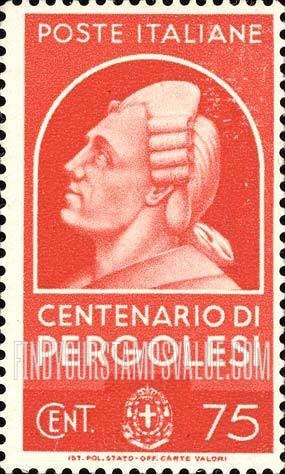FindYourStampsValue: Giovanni Battista Pergolesi