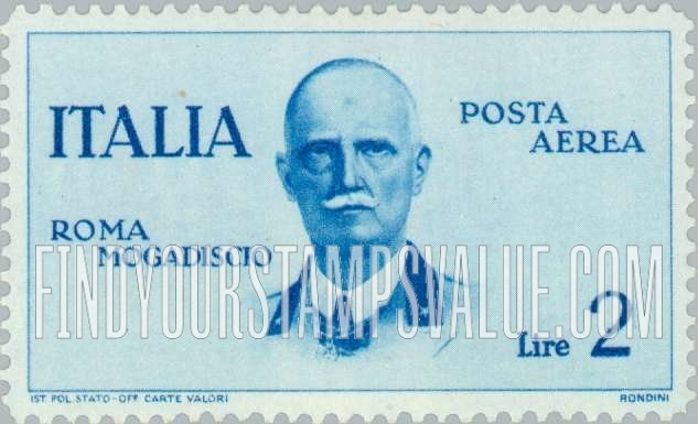 FindYourStampsValue: AIR POST - King Victor Emmanuel III