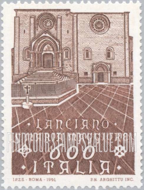 FindYourStampsValue: Santa Maria Maggiore Church, Lanciano