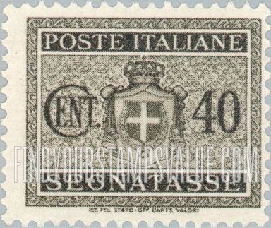 FindYourStampsValue: POSTAGE DUE - Coat of Arms